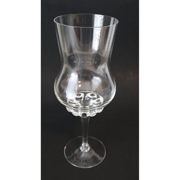 4 Vintage Lobe & Dot 7 oz Grappa/Liqueur Glasses Hand Blown Barware - Picture 3 of 6
